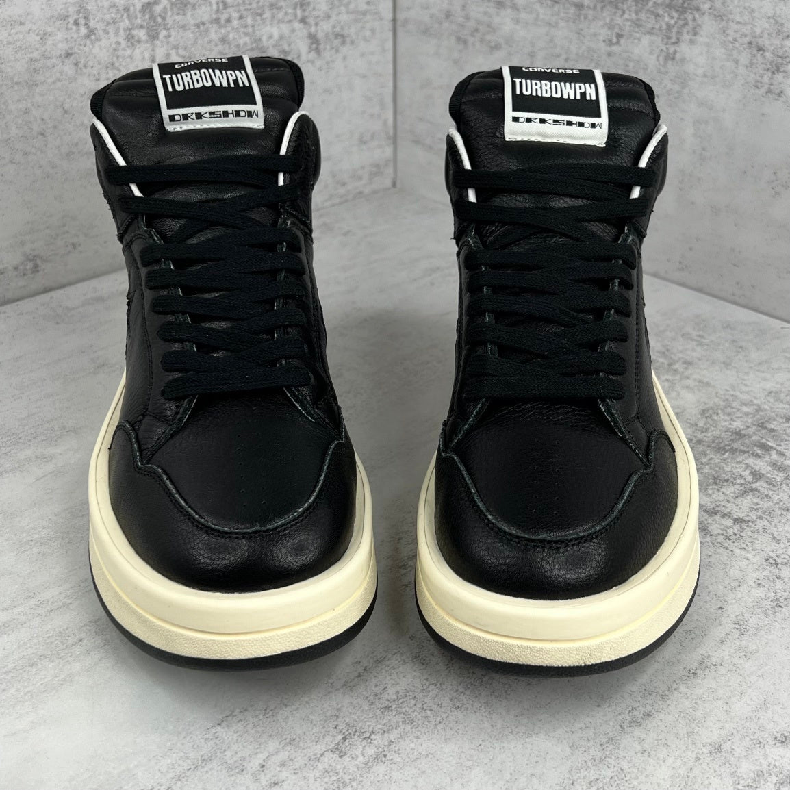 Rick Owens x Converse TURBOWPN High "Black-Beige"
