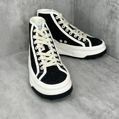 Gucci Tennis 1977 High-Top "White-Black Monogram"