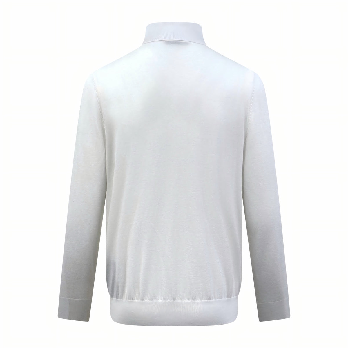 Prada Superfine Wool Turtleneck Sweater "White"