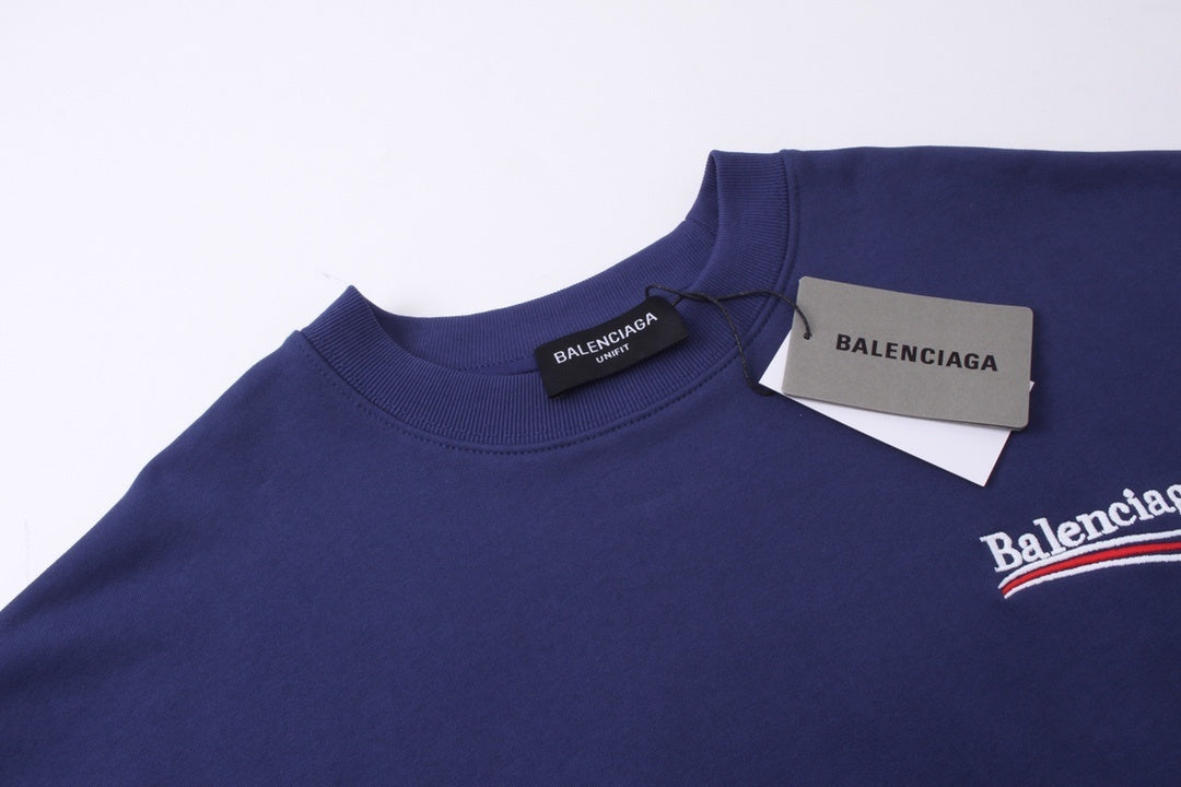 Balenciaga Political Campaign Sweatshirt "Blue"