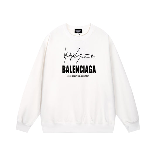 Balenciaga Sweatshirt "White-Black"