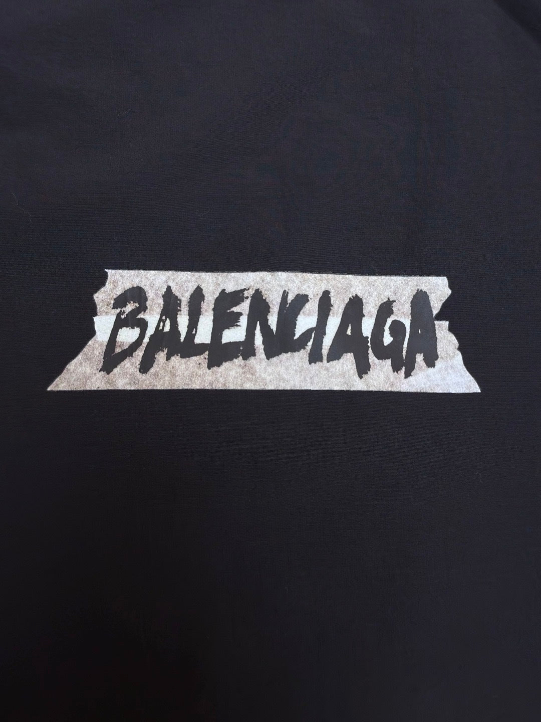 Balenciaga Masking Tape Tracksuit Jacket "Black"