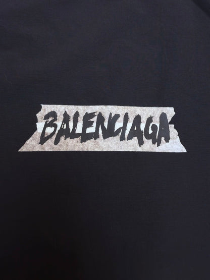 Balenciaga Masking Tape Tracksuit Jacket "Black"