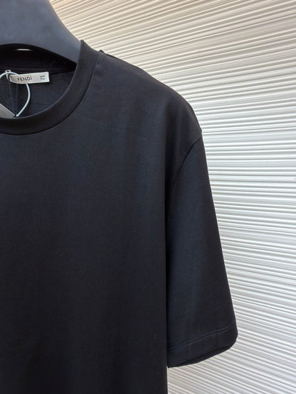 Fendi Cotton T-shirt "Black"