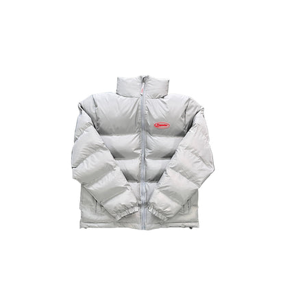 Trapstar Hyperdrive Down Jacket "Grey-Red"