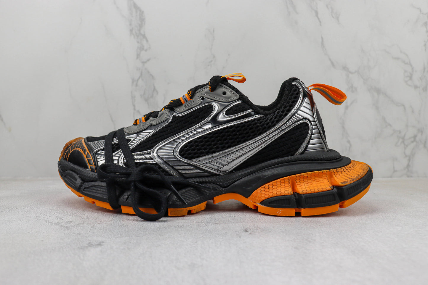 Balenciaga 3XL "Black-Silver-Orange"