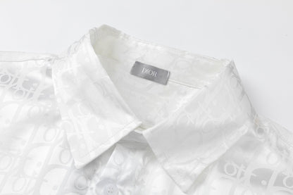 Dior Monogram Shirt "White"