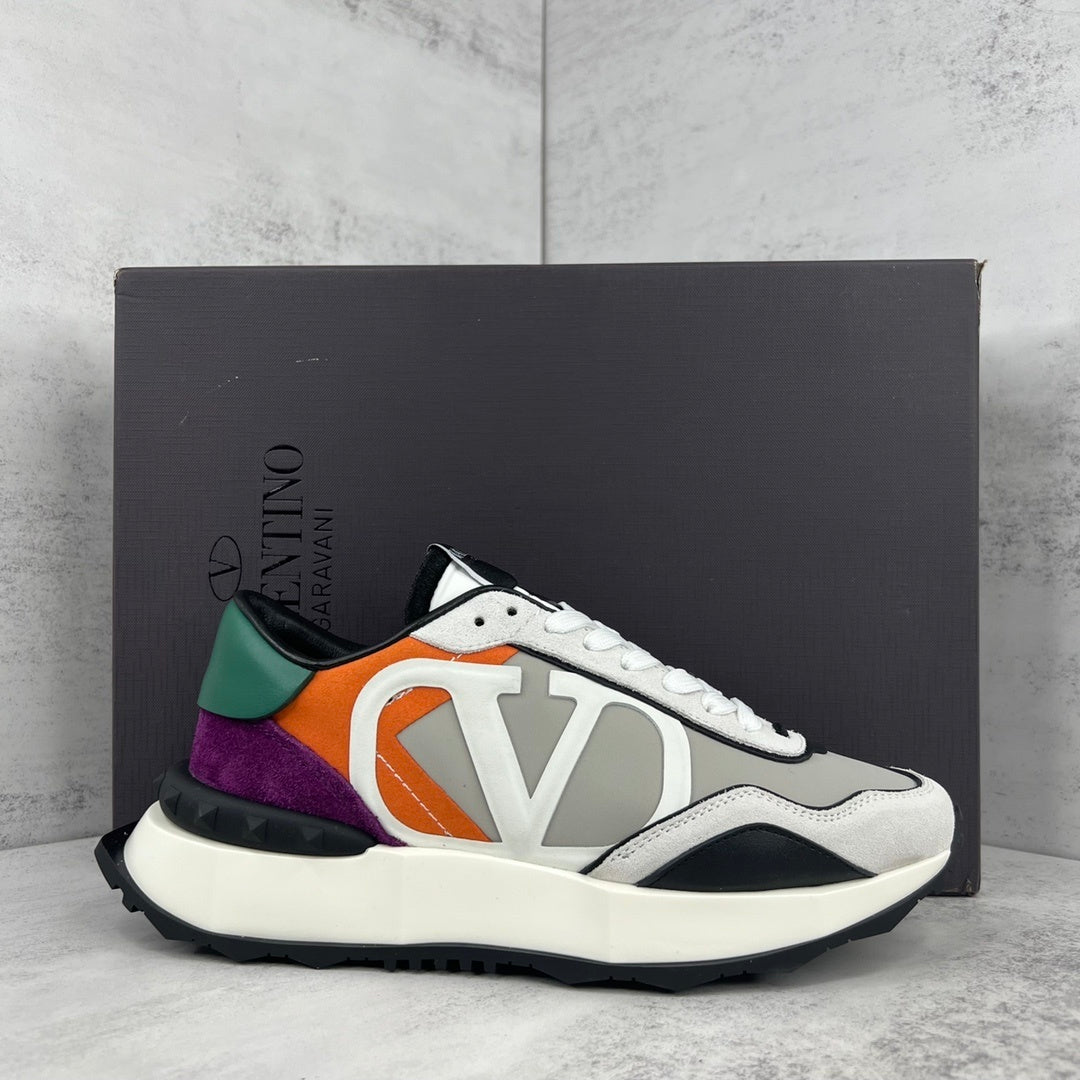 Valentino Garavani Netrunner "Grey-Orange-Purple"