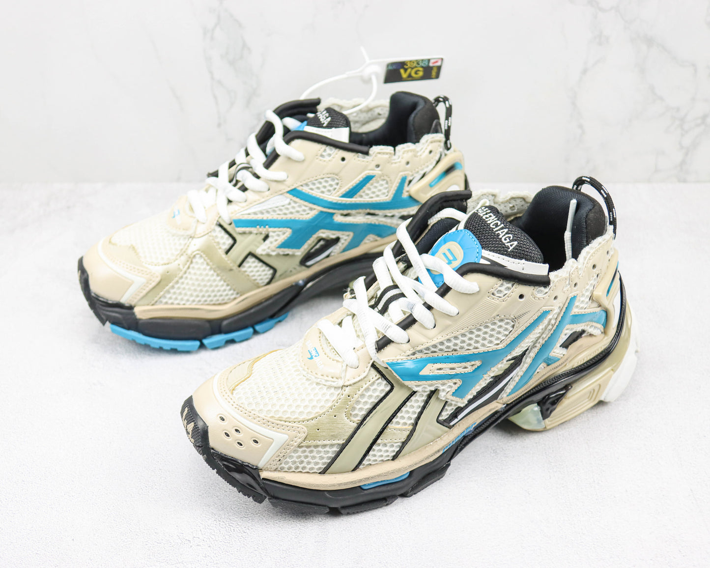 Balenciaga Runner "Beige Grey-Blue"