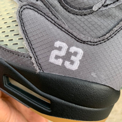 Off-White x Air Jordan 5 Retro SP "Muslin"
