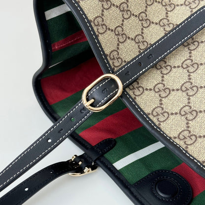 Gucci Large GG Emblem Tote Bag