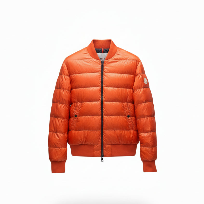 Moncler x Mercedes Benz Reversible Down Bomber Jacket "Black" and "Orange"