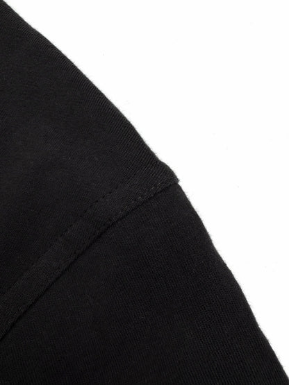 Dior Ribbon T-Shirt "Black Cotton Jersey"
