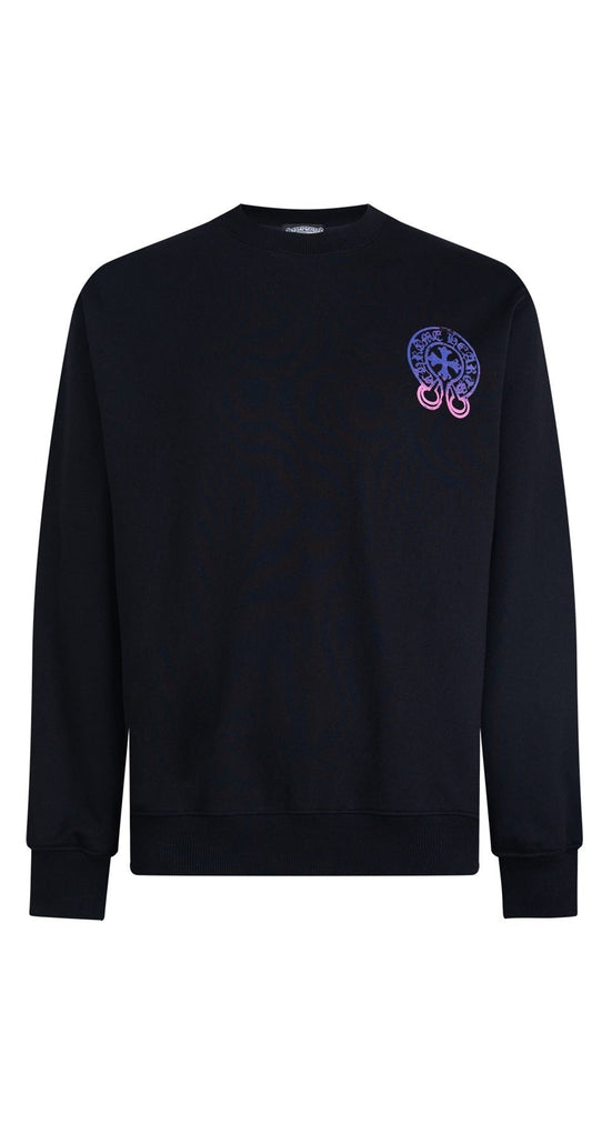 Chrome Hearts Sweatshirt "Black-Blue-Pink"