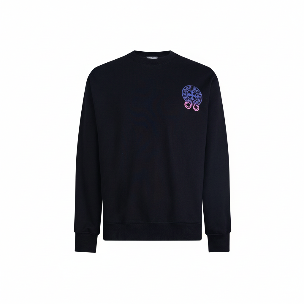 Chrome Hearts Sweatshirt "Black-Blue-Pink"