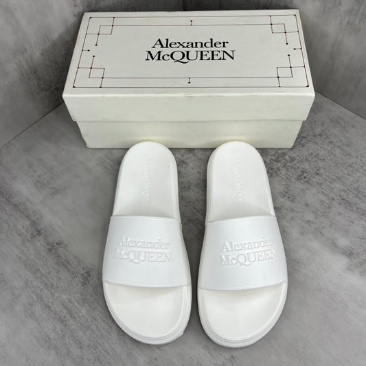 Alexander McQueen Slides "White"