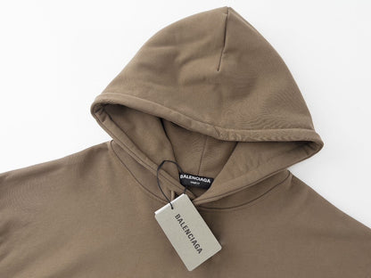 Balenciaga Political Campaign Hoodie "Brown"