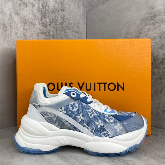 Louis Vuitton Run 55 "White-Blue Denim"