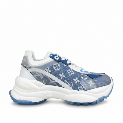 Louis Vuitton Run 55 "White-Blue Denim"