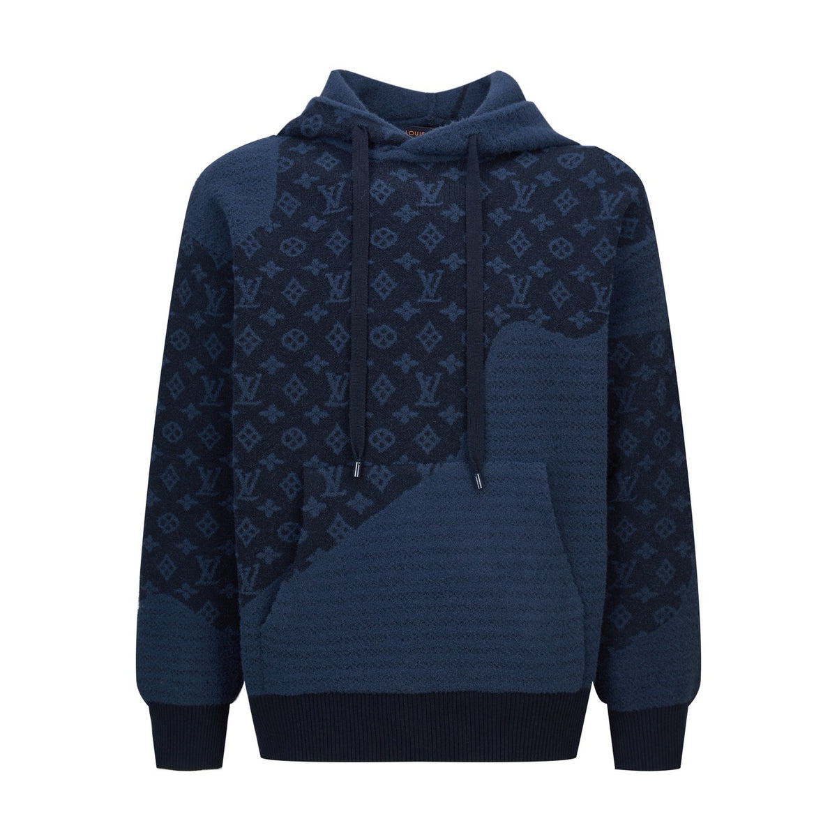 Louis Vuitton Graphic Jacquard Hoodie "Blue"