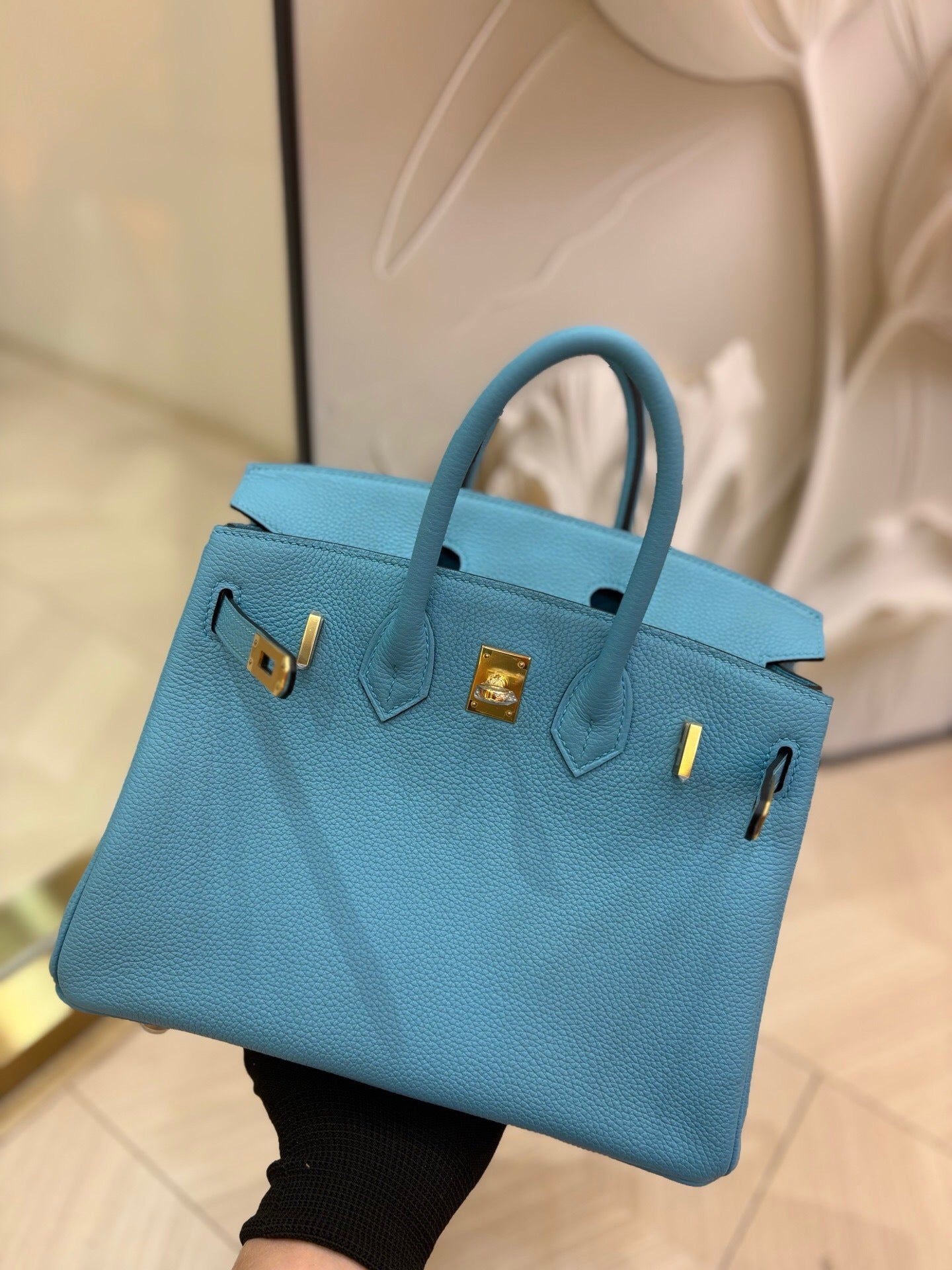 Hermès Birkin 30 Togo Leather Handbag