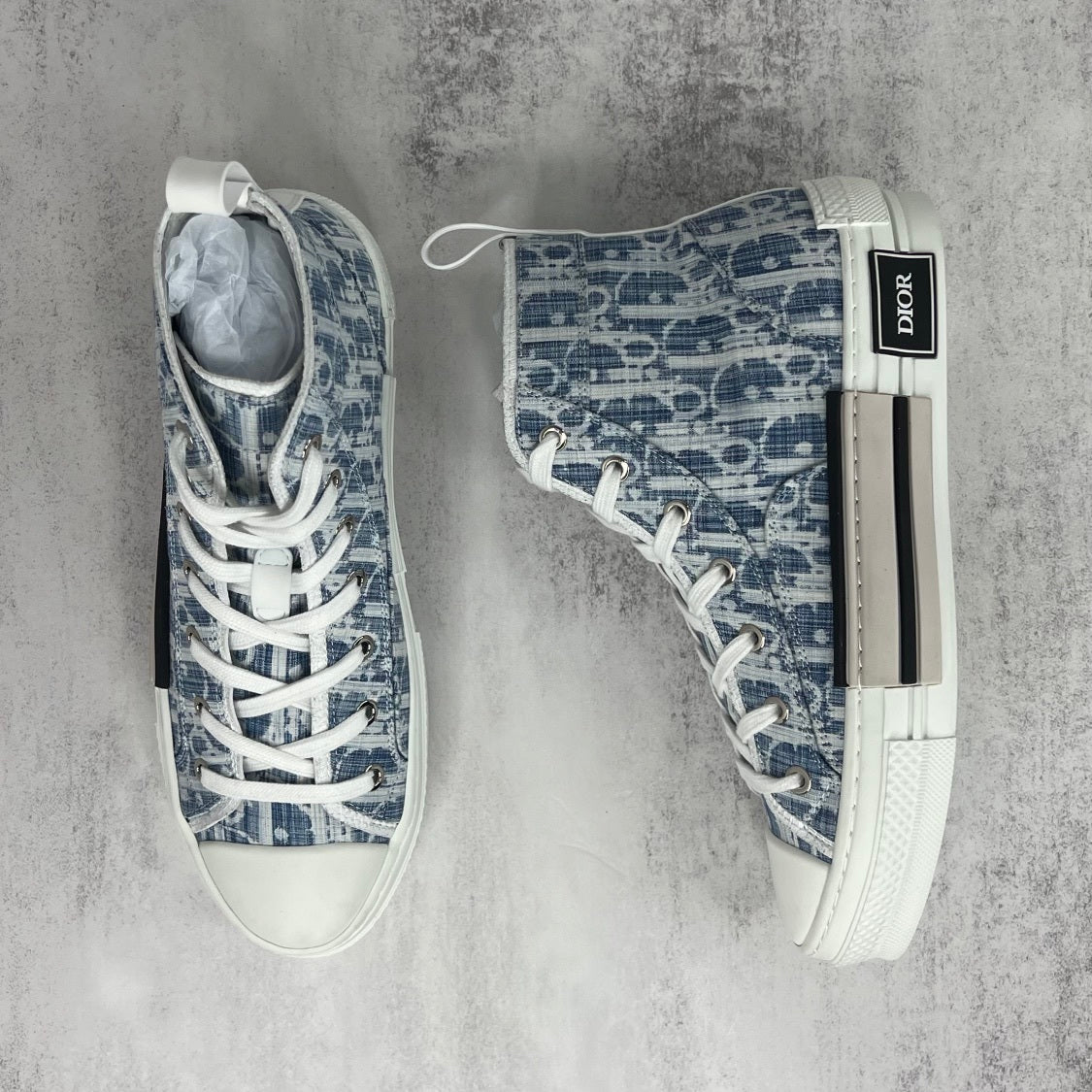 Dior B23 High-Top "Kasuri Blue"