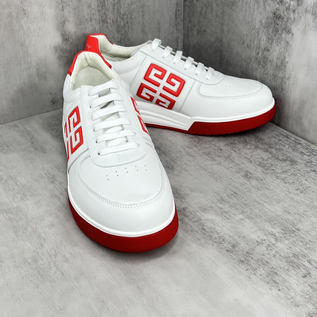 Givenchy Low-Top G4 "White-Red"