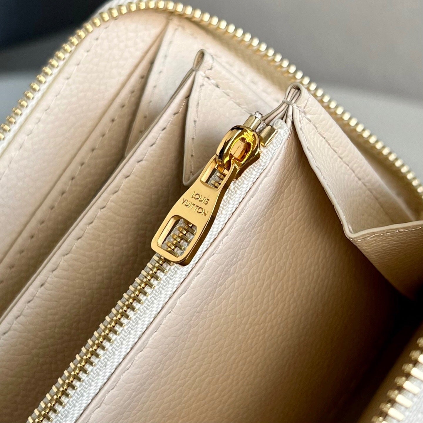 Louis Vuitton Zippy Wallet "Monogram Empreinte Leather"