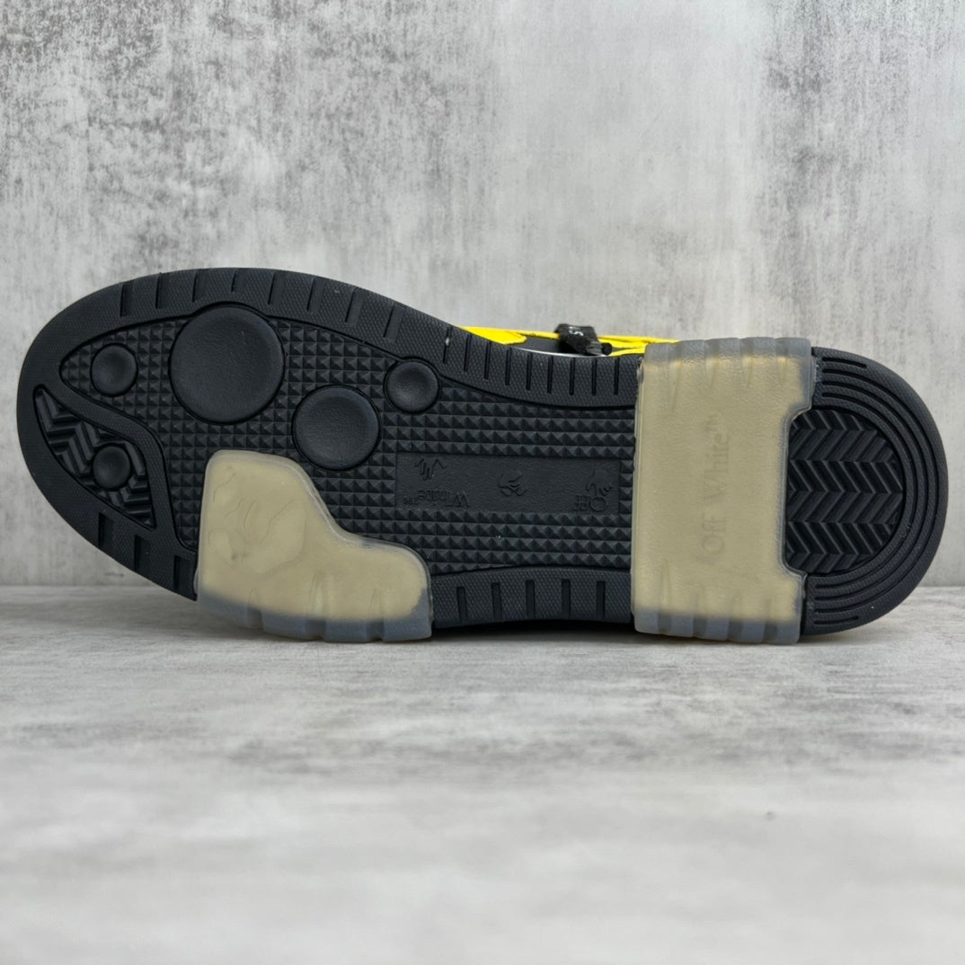 Off-White Out Of Office "Black-Yellow"