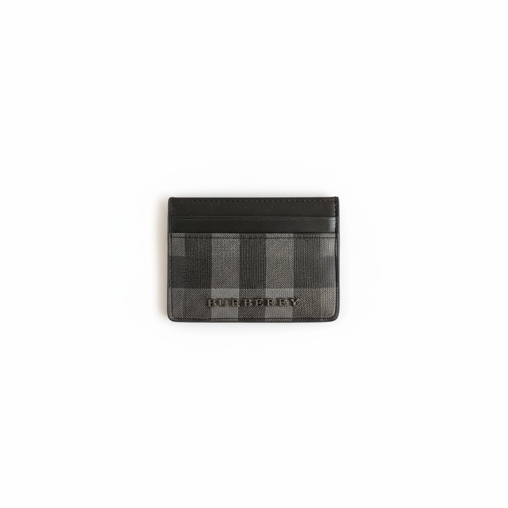 Burberry Check Card Case
