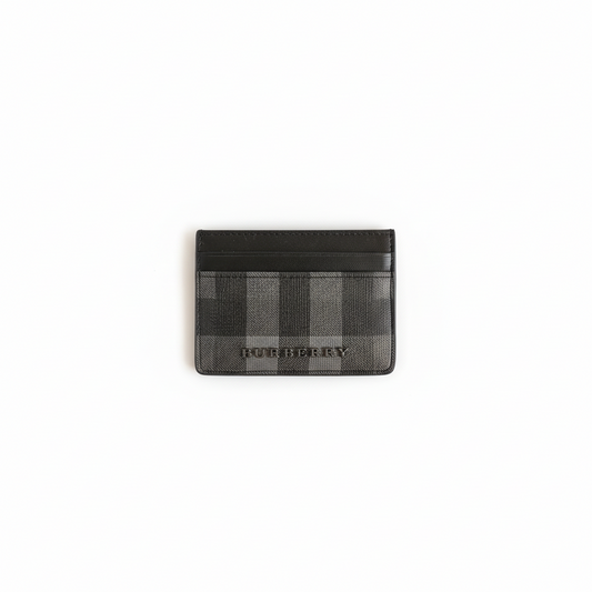 Burberry Check Card Case