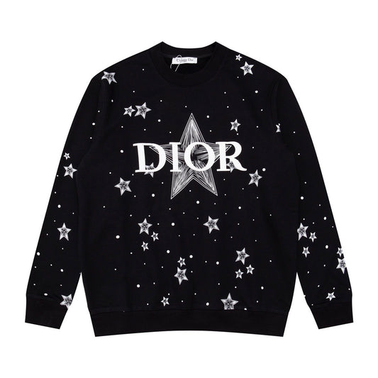 Dior Star Sweatshirt "Black"