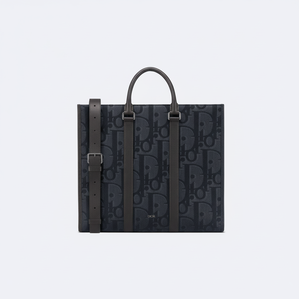 Dior Oblique Jacquard East-West Tote Bag