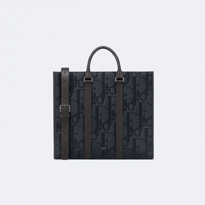 Dior Oblique Jacquard East-West Tote Bag