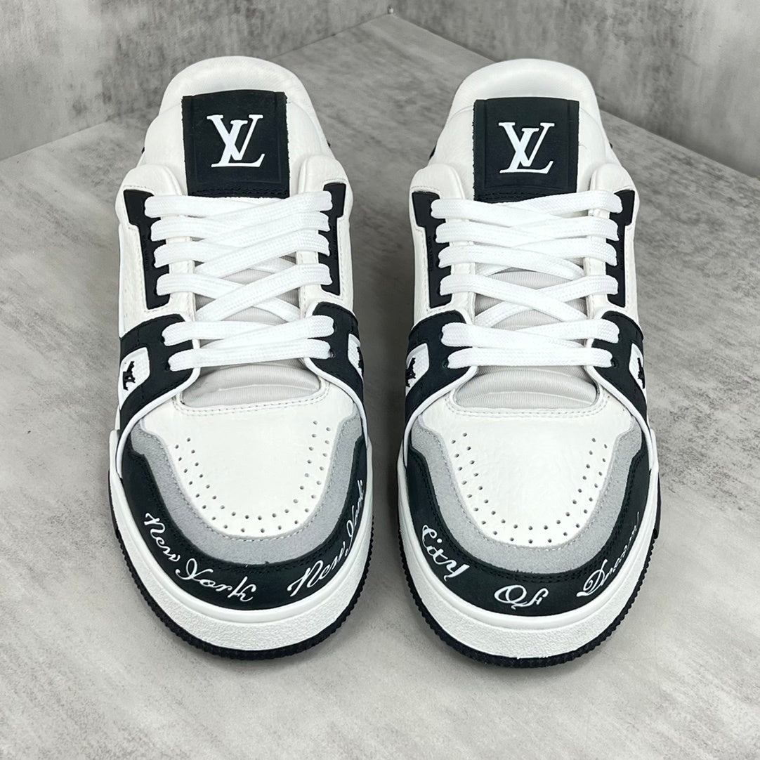Louis Vuitton Trainers "Black-White"