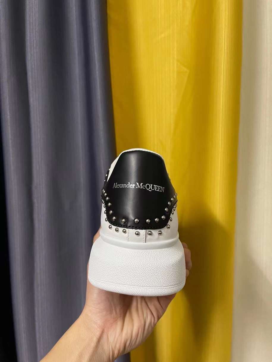 Alexander McQueen Oversized "White Studs"