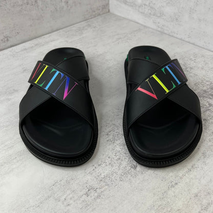 Valentino Garavani Slides "Black-Multicolour"