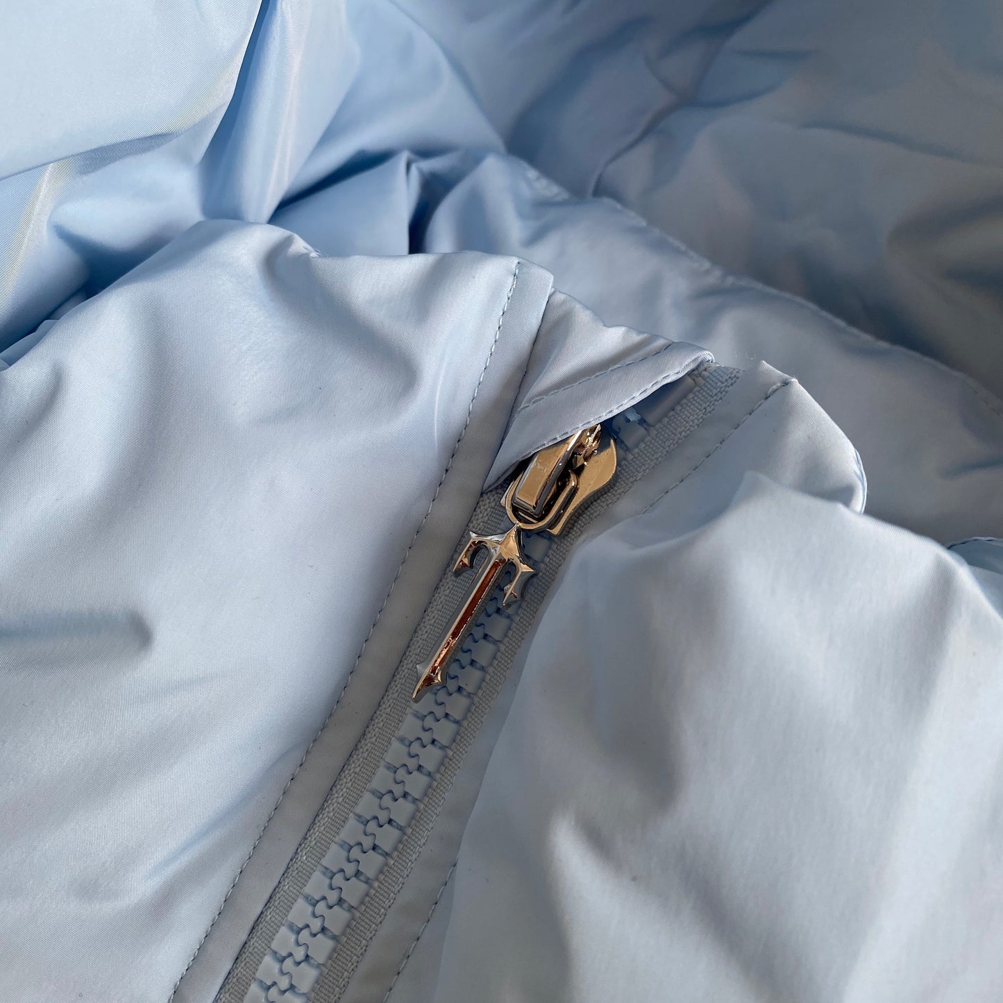 Trapstar Irongate Oversized Down Jacket "Ice Blue"