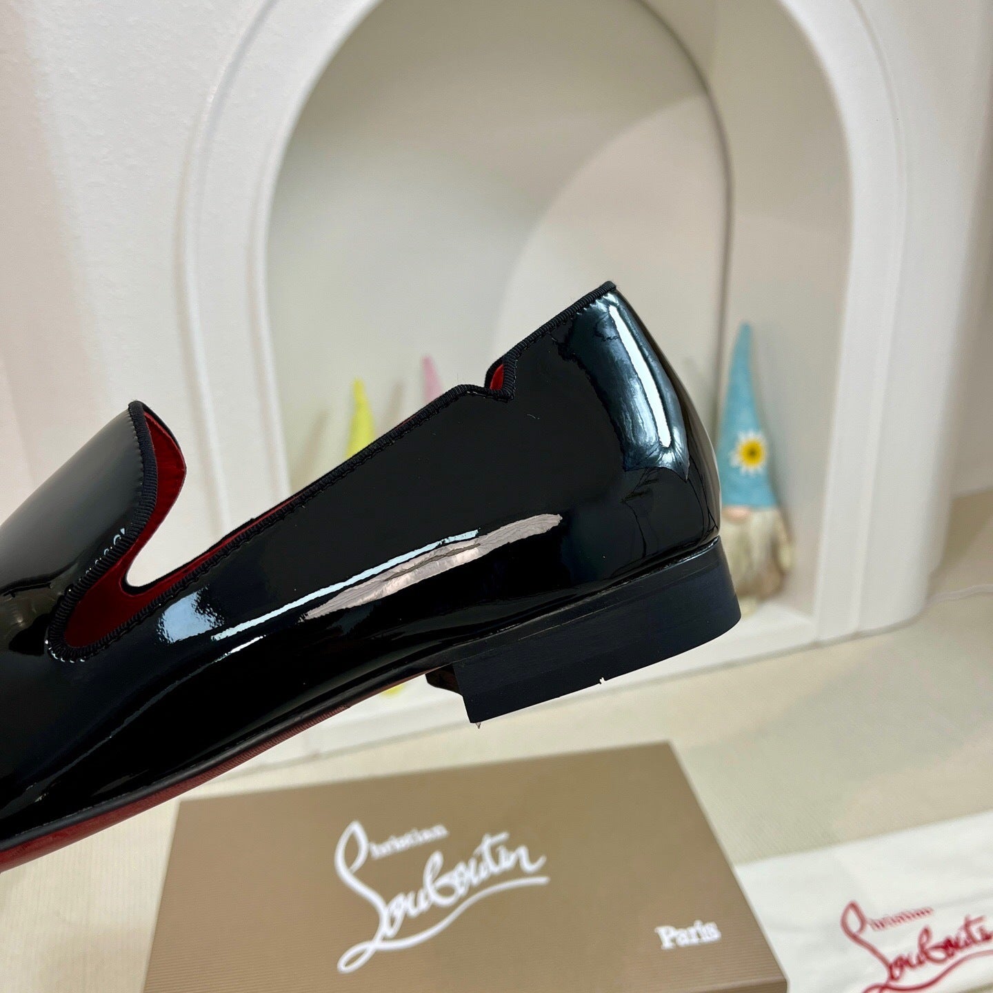 Christian Louboutin Dandy Chick Loafers "Black"