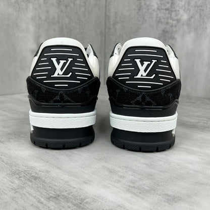 Louis Vuitton Trainers "White-Black Denim"