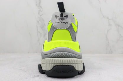 Balenciaga x Adidas Triple S "Fluo Yellow"