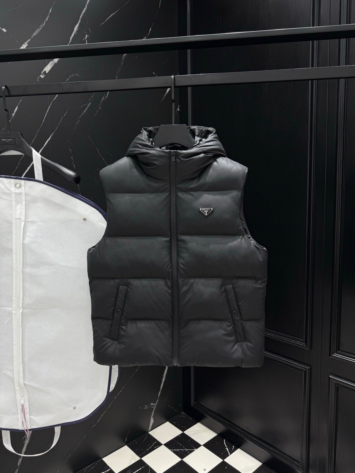 Prada Down Vest "Black"
