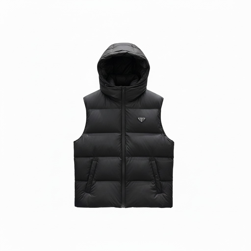Prada Down Vest "Black"