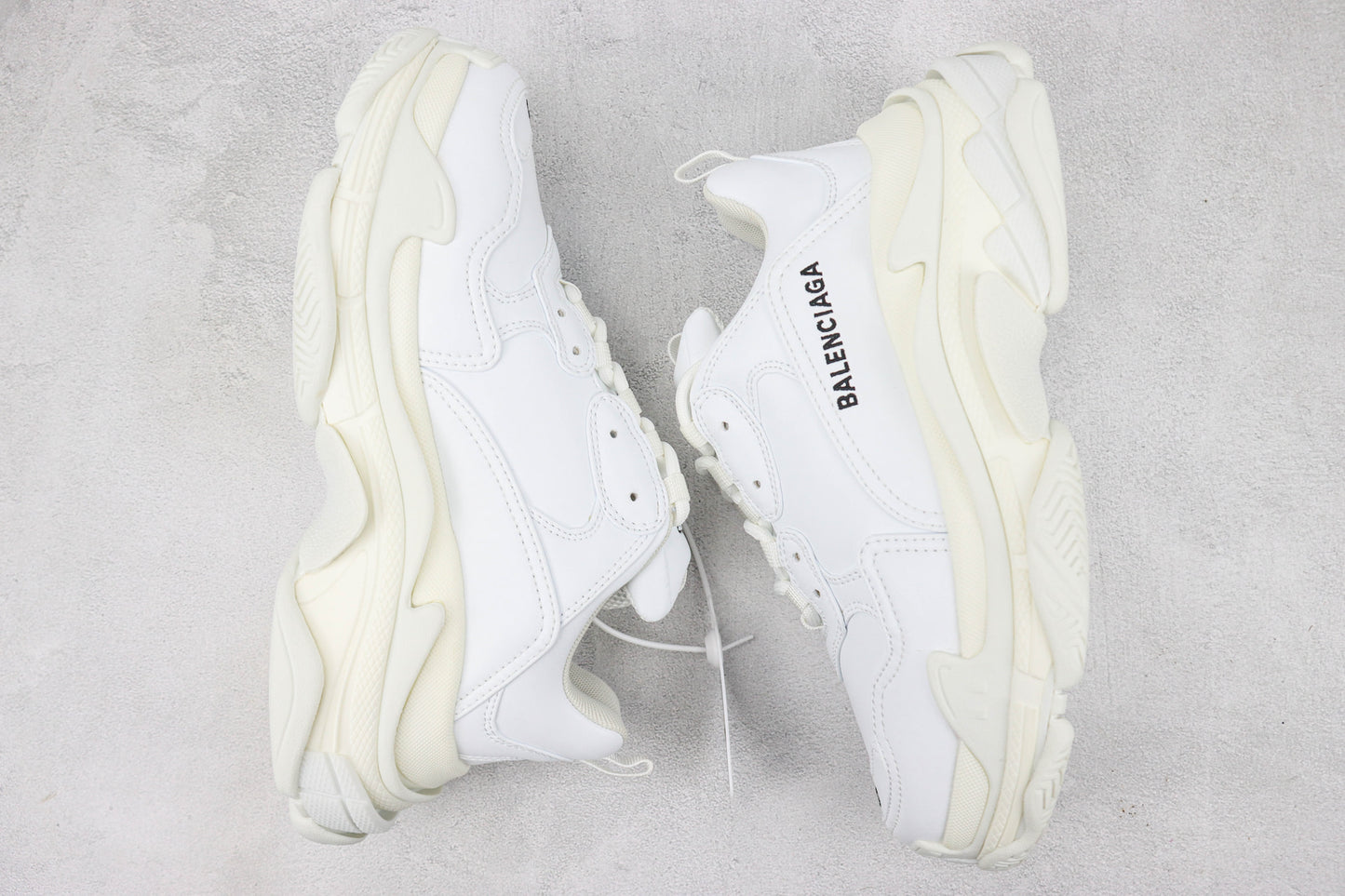Balenciaga Triple S "White-Black Logo"