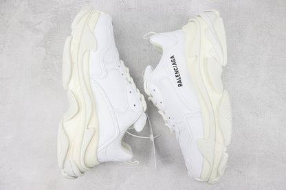 Balenciaga Triple S "White-Black Logo"