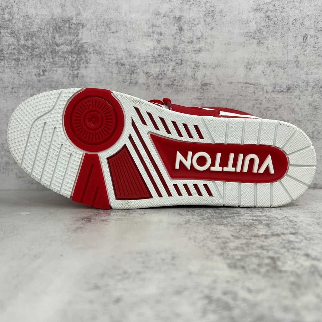 Louis Vuitton Skate "White-Red"
