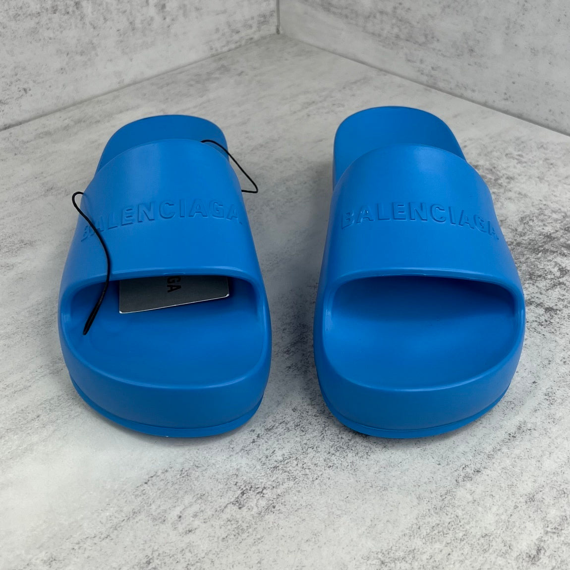 Balenciaga Chunky Slides "Blue"