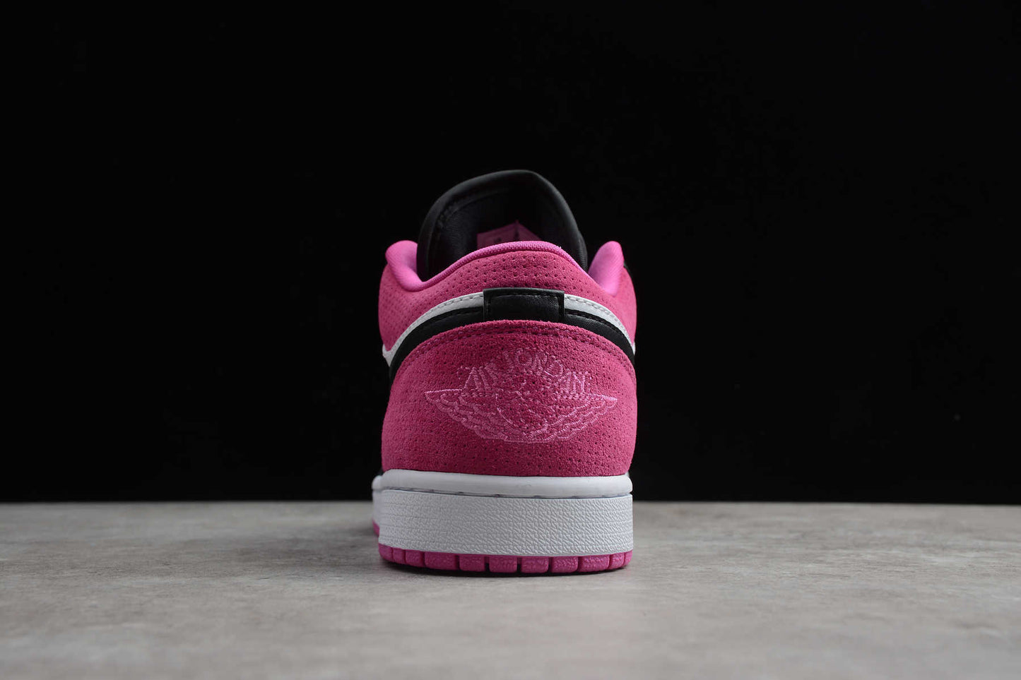 Air Jordan 1 Low "Black-Fuchsia"