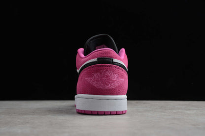 Air Jordan 1 Low "Black-Fuchsia"