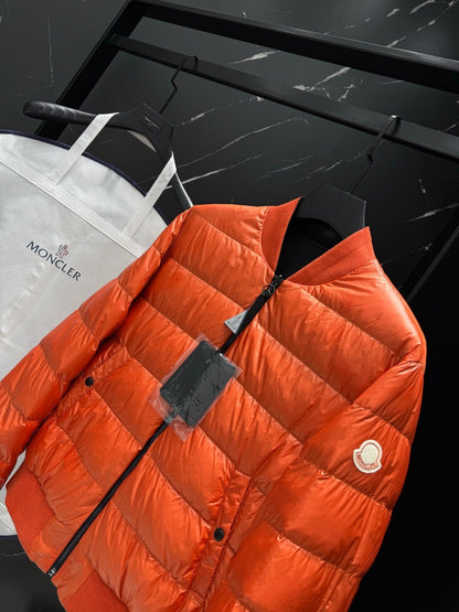 Moncler x Mercedes Benz Reversible Down Bomber Jacket "Black" and "Orange"